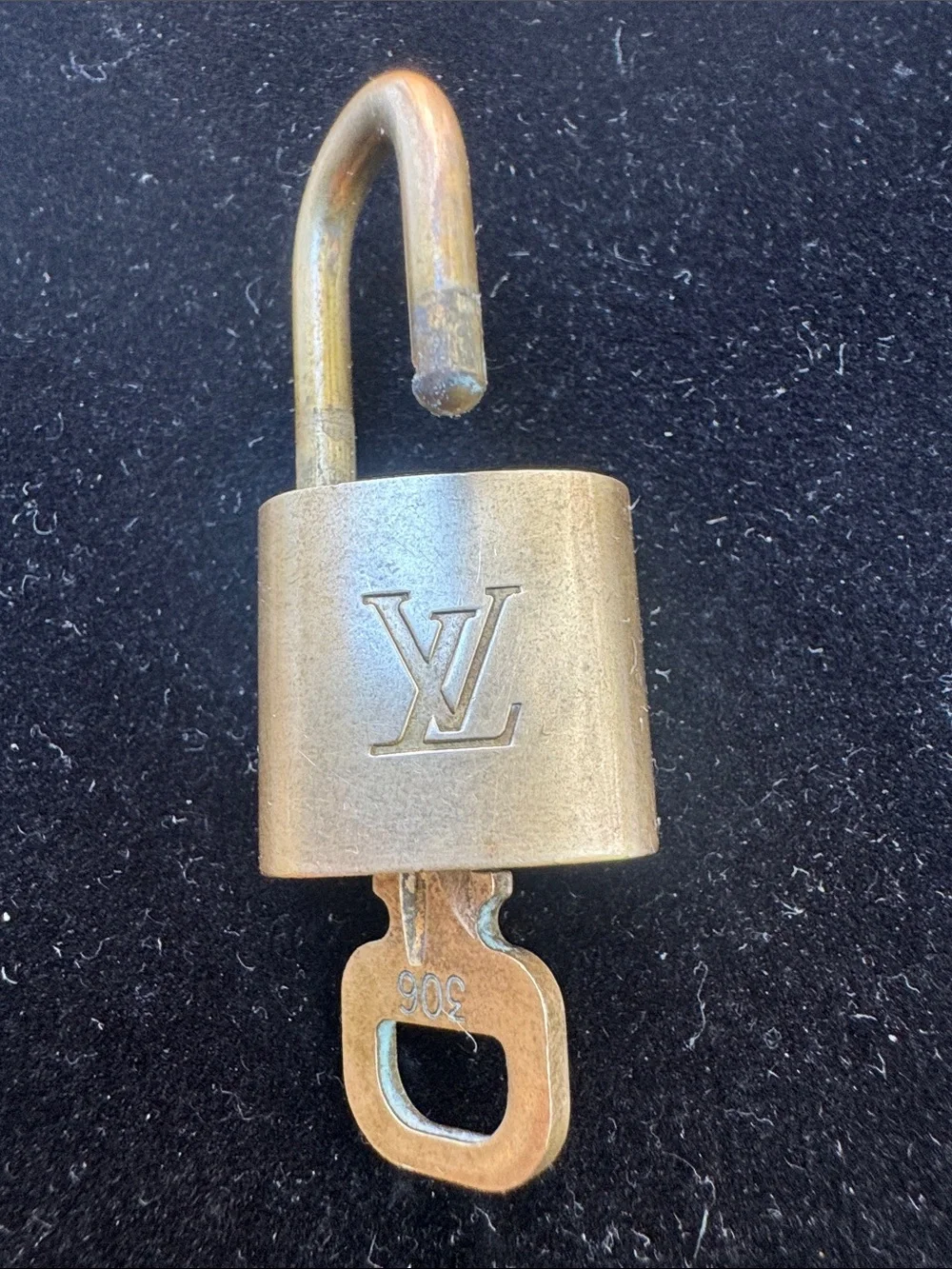 Louis Vuitton 306  Padlock with Key